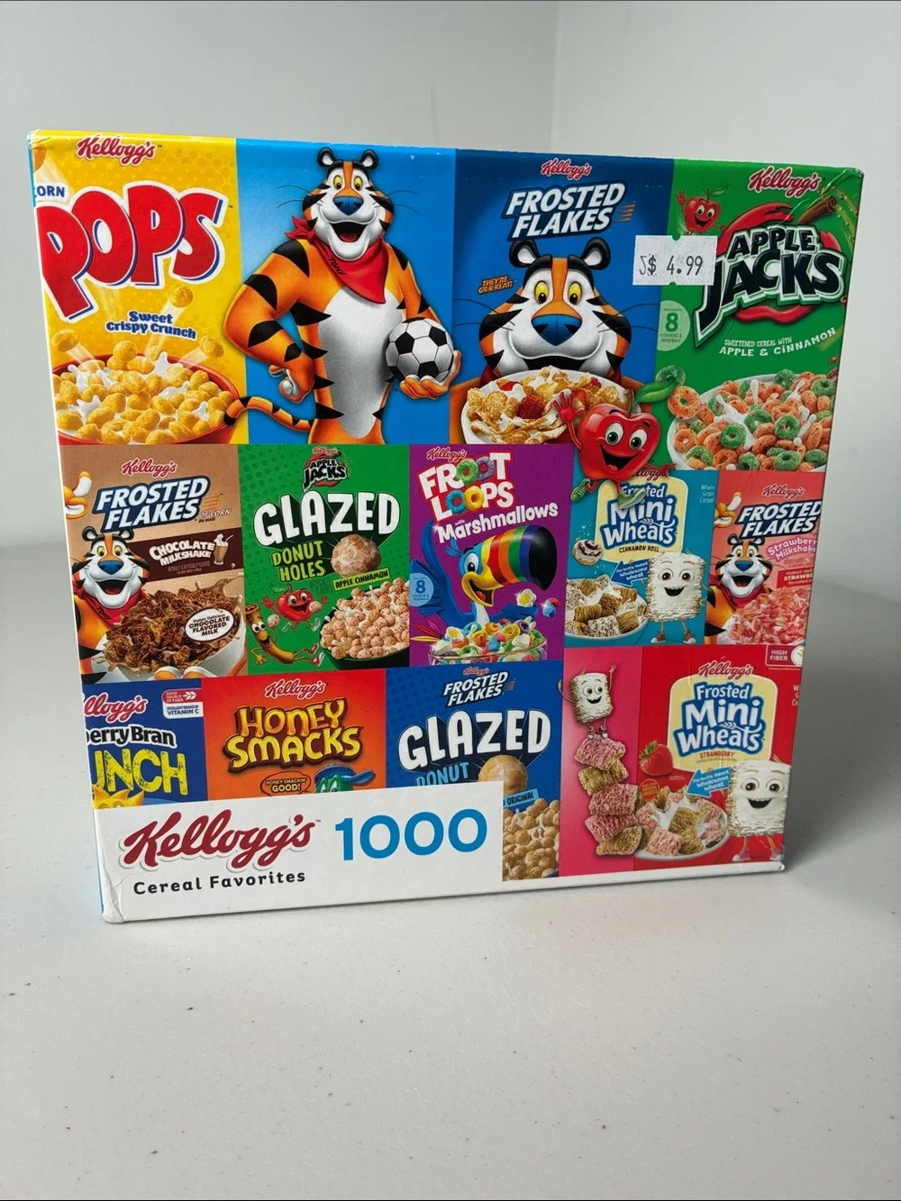 Kellogg's Multicolor Cereal Collage Kids Puzzle - 1000 Pieces